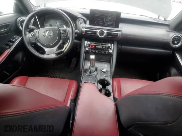 2021 Lexus IS 300 with VIN JTHC81F27M5046193, listed as a Copart auction lot 59846805 with 92,034 mi miles and Salvage title. Bid and sale history available at DreamBid. Image 8.