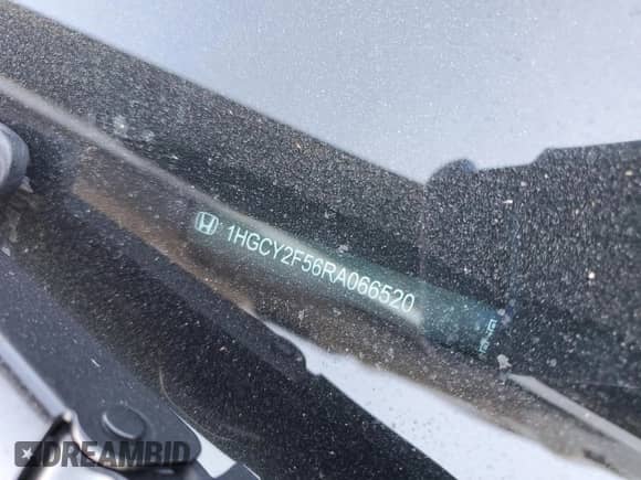 2024 Honda Accord Sport with VIN 1HGCY2F56RA066520, listed as a Copart auction lot 67864885 with 20,082 mi miles and Salvage title. Bid and sale history available at DreamBid. Image 12.