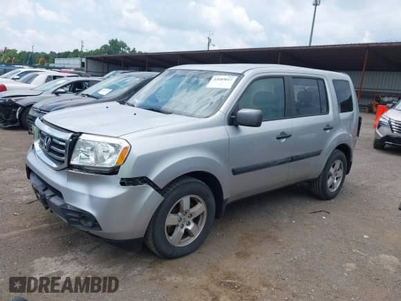 2014 Honda Pilot LX with VIN 5FNYF4H20EB026296, listed as a IAAI auction lot 42685017 with 170,249 mi miles and . Bid and sale history available at DreamBid. Image 2.