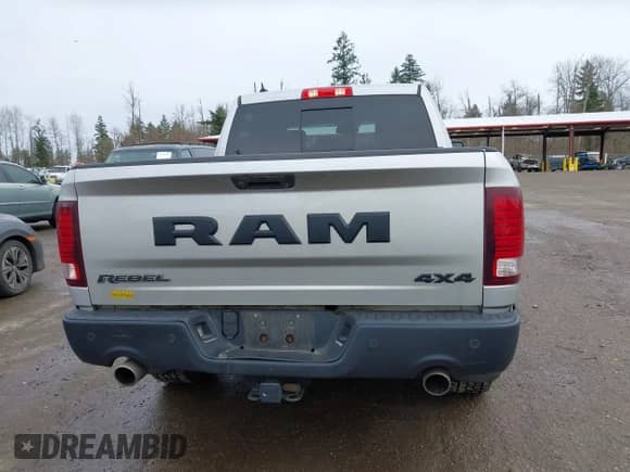 2018 Ram 1500 Rebel with VIN 1C6RR7YT5JS152633, listed as a IAAI auction lot 41788274 with 146,298 mi miles and . Bid and sale history available at DreamBid. Image 16.
