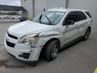2011 Chevrolet Equinox LS with VIN 2GNALBEC1B1271304, listed as a Copart auction lot 86157955 with 104,474 mi miles and Salvage title. Bid and sale history available at DreamBid. Image 1.
