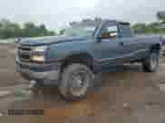 2007 Chevrolet Silverado 2500HD LT1 with VIN 1GCHK29D17E107800, listed as a Copart auction lot 59505075 with 166,302 mi miles and Salvage title. Bid and sale history available at DreamBid. Image 1.