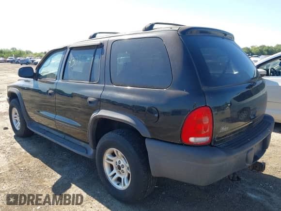 2003 Dodge Durango Sport with VIN 1D4HS38N53F591591, listed as a IAAI auction lot 43091971 with 123,726 mi miles and . Bid and sale history available at DreamBid. Image 3.