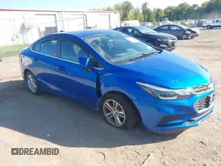 2017 Chevrolet Cruze LT with VIN 1G1BE5SM1H7281499, listed as a IAAI auction lot 43218487 with 63,213 mi miles and . Bid and sale history available at DreamBid. Image 1.