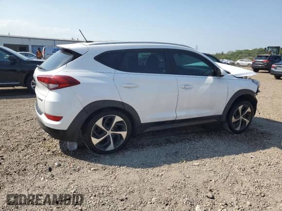 2016 Hyundai Tucson Sport z VIN KM8J33A25GU088457, wystawiony jako Copart lot #80355445 z przebiegiem 151 307 mil mil oraz Szkoda całkowita • Salvage title. Historia ofert i sprzedaży dostępna na DreamBid. Obrazek 3.