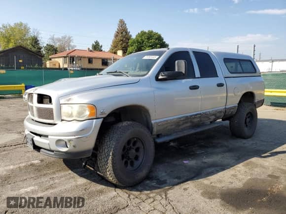 2004 Dodge 2500 SLT with VIN 3D7KU28C34G128683, listed as a Copart auction lot 71082445 with 257,043 mi miles and Salvage title. Bid and sale history available at DreamBid. Image 1.