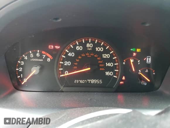 2004 Honda Accord EX with VIN 1HGCM71654A018363, listed as a Copart auction lot 44717565 with 237,607 mi miles and Salvage title. Bid and sale history available at DreamBid. Image 9.