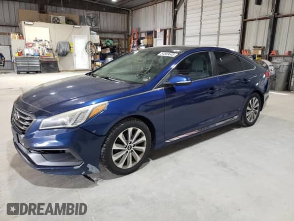 2015 Hyundai Sonata Sport с VIN 5NPE34AF0FH037245, выставлен на аукционе Copart как лот 54588645 с пробегом 210 416 миль миль и Чистый • Clean title. История ставок и продаж доступна на DreamBid. Изображение 1.