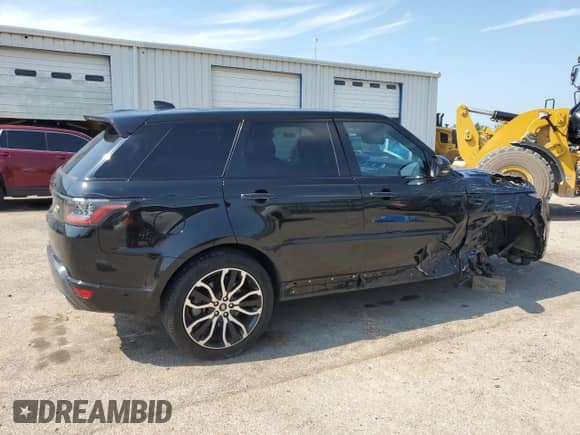 2021 Land Rover Range Rover Sport HSE Silver Edition with VIN SALWR2SU4MA781934, listed as a Copart auction lot 65980195 with 53,656 mi miles and Salvage title. Bid and sale history available at DreamBid. Image 3.