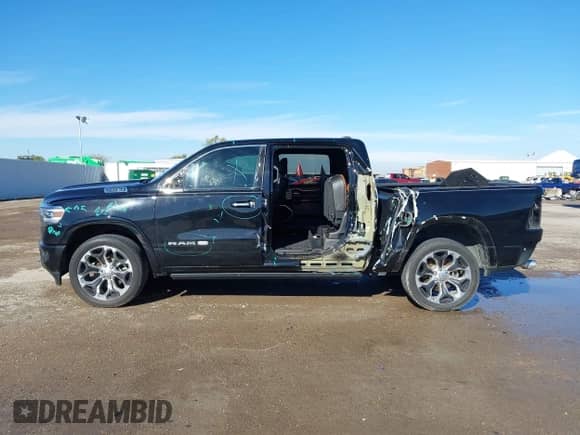 2020 Ram 1500 Longhorn with VIN 1C6RREKTXLN251009, listed as a IAAI auction lot 41039739 with 63,263 mi miles and . Bid and sale history available at DreamBid. Image 14.