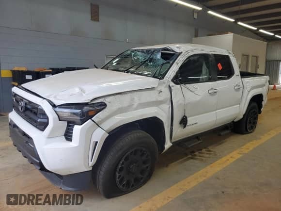 2024 Toyota Tacoma SR5 with VIN 3TYLB5JN4RT023262, listed as a Copart auction lot 68445605 with Not provided miles and Salvage title. Bid and sale history available at DreamBid. Image 1.