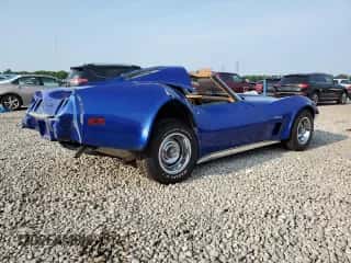 1975 Chevrolet Corvette с VIN 1Z37J5S415588, выставлен на аукционе Copart как лот 59477955 с пробегом 58 044 миль миль и Списание • Salvage title. История ставок и продаж доступна на DreamBid. Изображение 3.