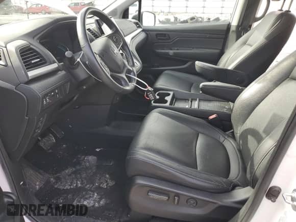 2023 Honda Odyssey EX-L с VIN 5FNRL6H69PB056024, выставлен на аукционе Copart как лот 43793545 с пробегом 59 738 миль миль и Списание • Salvage title. История ставок и продаж доступна на DreamBid. Изображение 7.