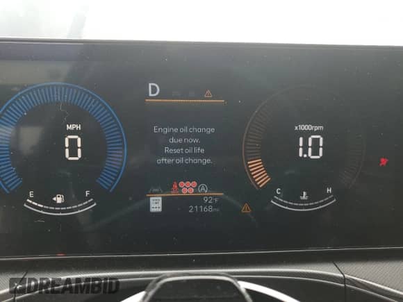 2024 Hyundai Santa Fe SEL с VIN 5NMP24GL5RH005501, выставлен на аукционе Copart как лот 64663865 с пробегом 21 168 миль миль и На запчасти • Non repairable. История ставок и продаж доступна на DreamBid. Изображение 9.