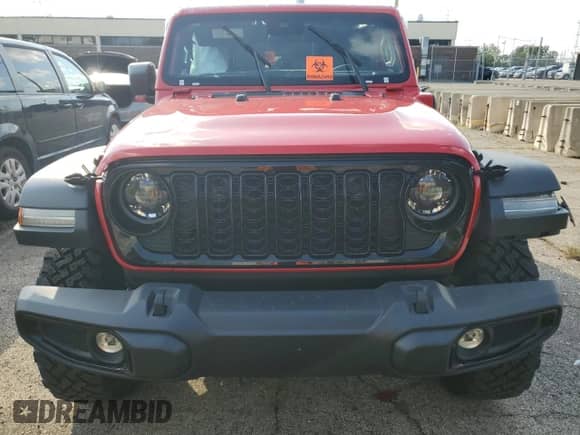 2025 Jeep Wrangler Sport S с VIN 1C4RJXN65SW583515, выставлен на аукционе Copart как лот 82069975 с пробегом 8 426 миль миль и Списание • Salvage title. История ставок и продаж доступна на DreamBid. Изображение 5.