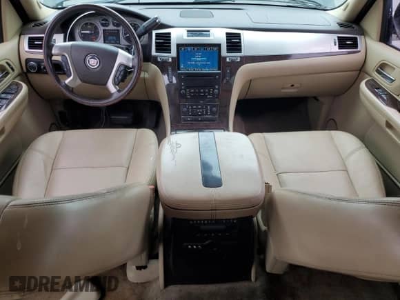 2009 Cadillac Escalade with VIN 1GYFK23289R122492, listed as a Copart auction lot 66228565 with 127,315 mi miles and Salvage title. Bid and sale history available at DreamBid. Image 8.