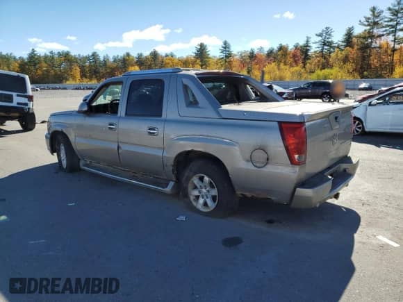 2002 Cadillac Escalade EXT with VIN 3GYEK63N22G271158, listed as a Copart auction lot 87257585 with Not provided miles and Clean title. Bid and sale history available at DreamBid. Image 2.