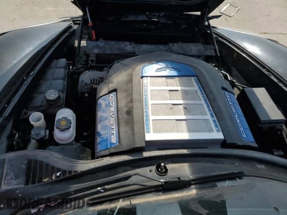 2013 Chevrolet Corvette ZR1 3ZR z VIN 1G1YN2DT0D5800450, wystawiony jako Copart lot #44541455 z przebiegiem Nie podano mil oraz Szkoda całkowita • Salvage title. Historia ofert i sprzedaży dostępna na DreamBid. Obrazek 11.