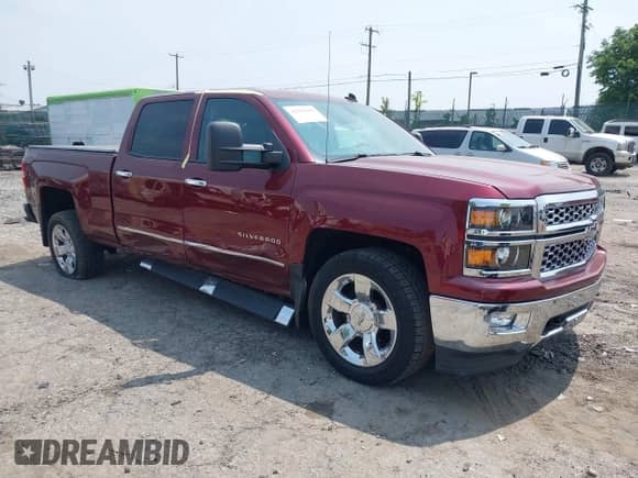 2014 Chevrolet Silverado 1500 LTZ z VIN 3GCUKSEJ0EG279669, wystawiony jako IAAI lot #42392561 z przebiegiem 77 128 mil mil oraz . Historia ofert i sprzedaży dostępna na DreamBid. Obrazek 1.