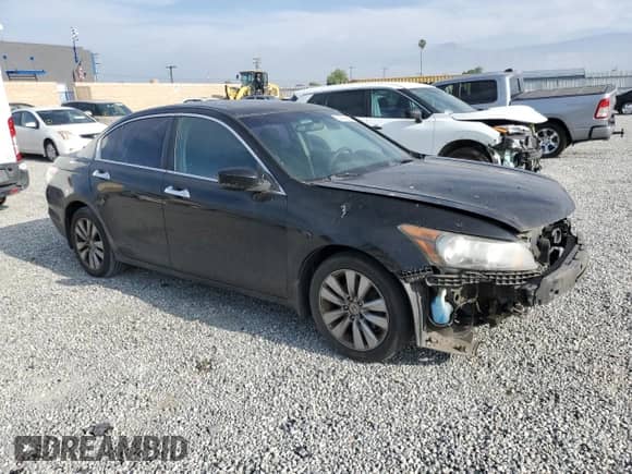 2012 Honda Accord EX with VIN 1HGCP3F78CA004652, listed as a Copart auction lot 50605895 with 179,331 mi miles and Salvage title. Bid and sale history available at DreamBid. Image 4.