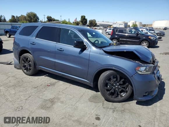 2020 Dodge Durango GT with VIN 1C4RDHDG8LC184253, listed as a Copart auction lot 66752245 with 65,374 mi miles and Salvage title. Bid and sale history available at DreamBid. Image 4.