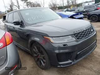2022 Land Rover Range Rover Sport HST with VIN SALWS2RUXNA238891, listed as a IAAI auction lot 41927731 with 17,781 mi miles and . Bid and sale history available at DreamBid. Image 1.