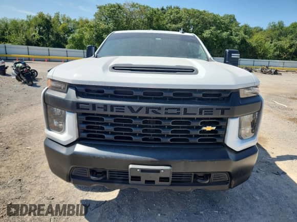 2022 Chevrolet Silverado 2500HD Work Truck with VIN 1GC2WLE72NF332427, listed as a Copart auction lot 80294605 with 115,005 mi miles and Salvage title. Bid and sale history available at DreamBid. Image 5.