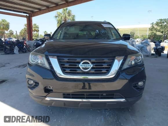 2017 Nissan Pathfinder SV with VIN 5N1DR2MM0HC650422, listed as a IAAI auction lot 42294539 with 104,480 mi miles and . Bid and sale history available at DreamBid. Image 12.
