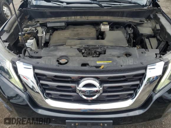 2018 Nissan Pathfinder S with VIN 5N1DR2MM0JC626756, listed as a Copart auction lot 69843975 with 128,739 mi miles and Salvage title. Bid and sale history available at DreamBid. Image 12.