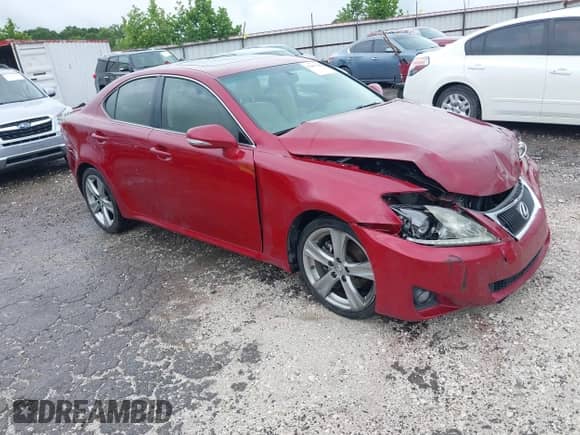 2012 Lexus IS 250 with VIN JTHBF5C27C5173148, listed as a IAAI auction lot 42497668 with 152,048 mi miles and . Bid and sale history available at DreamBid. Image 1.