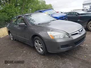 2007 Honda Accord EX-L with VIN 1HGCM56857A088836, listed as a IAAI auction lot 42440957 with 105,595 mi miles and . Bid and sale history available at DreamBid. Image 1.