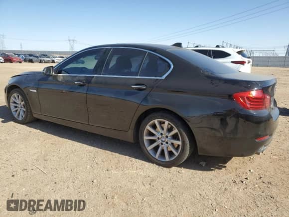 2014 BMW 5 Series 535d with VIN WBAXA5C51ED690385, listed as a Copart auction lot 57290645 with 161,694 mi miles and Salvage title. Bid and sale history available at DreamBid. Image 2.