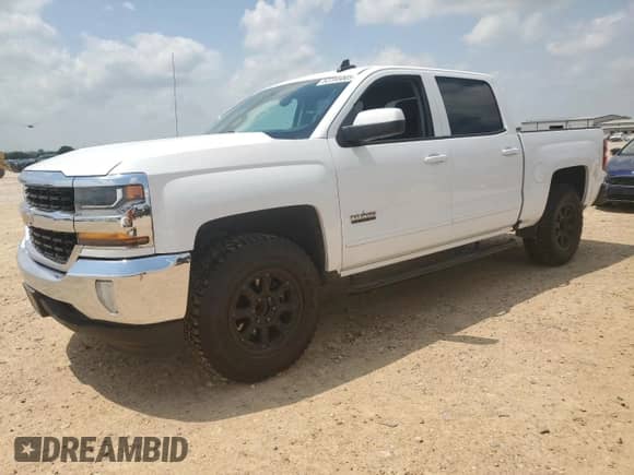 2017 Chevrolet Silverado 1500 LT with VIN 3GCPCREH0HG416694, listed as a Copart auction lot 52255005 with 96,527 mi miles and Clean title. Bid and sale history available at DreamBid. Image 1.