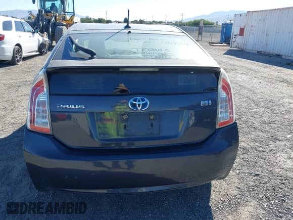 2012 Toyota Prius One with VIN JTDKN3DU7C1507095, listed as a IAAI auction lot 43379210 with 168,640 mi miles and . Bid and sale history available at DreamBid. Image 16.