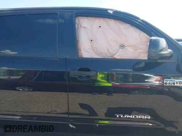 2021 Toyota Tundra SR5 with VIN 5TFEY5F17MX283781, listed as a IAAI auction lot 43207199 with 50,988 mi miles and . Bid and sale history available at DreamBid. Image 13.