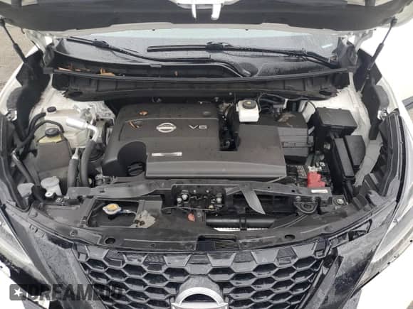 2024 Nissan Murano SV with VIN 5N1AZ2BS8RC102836, listed as a Copart auction lot 63328405 with 9,600 mi miles and Salvage title. Bid and sale history available at DreamBid. Image 12.