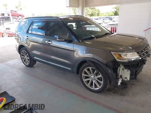 2017 Ford Explorer Limited z VIN 1FM5K7F85HGE27355, wystawiony jako IAAI lot #43461280 z przebiegiem 99 432 mil mil oraz . Historia ofert i sprzedaży dostępna na DreamBid. Obrazek 1.