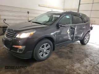 2015 Chevrolet Traverse LT с VIN 1GNKVHKDXFJ100805, выставлен на аукционе Copart как лот 50790255 с пробегом 105 862 миль миль и Списание • Salvage title. История ставок и продаж доступна на DreamBid. Изображение 1.