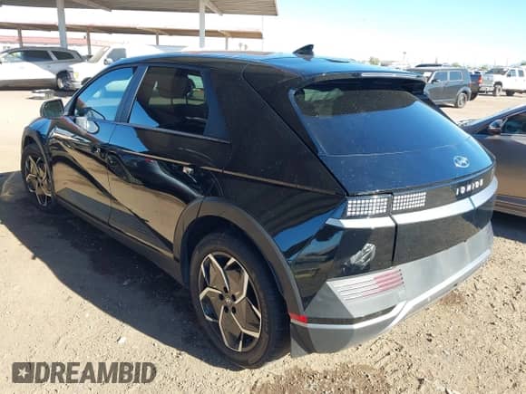 2023 Hyundai Ioniq 5 SE with VIN KM8KM4AE4PU186526, listed as a IAAI auction lot 43348590 with 26,965 mi miles and . Bid and sale history available at DreamBid. Image 3.