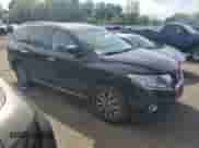 2015 Nissan Pathfinder SL with VIN 5N1AR2MM2FC639017, listed as a Copart auction lot 81051075 with 127,774 mi miles and Clean title. Bid and sale history available at DreamBid. Image 4.