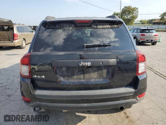 2014 Jeep Compass Sport z VIN 1C4NJDBB9ED544845, wystawiony jako Copart lot #81043775 z przebiegiem 61 554 mil mil oraz Czysty tytuł • Clean title. Historia ofert i sprzedaży dostępna na DreamBid. Obrazek 6.
