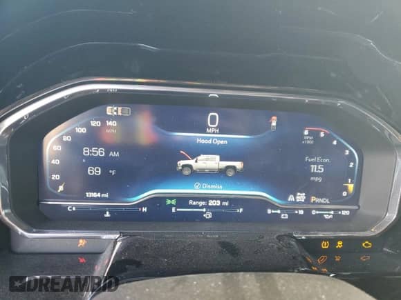 2024 Chevrolet Silverado 3500HD LTZ с VIN 2GC4YUEY0R1156282, выставлен на аукционе Copart как лот 74237994 с пробегом 13 164 миль миль и Списание • Salvage title. История ставок и продаж доступна на DreamBid. Изображение 9.