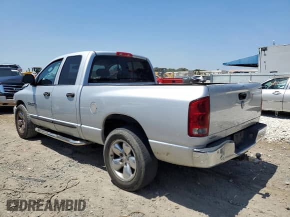 2005 Dodge 1500 SLT with VIN 1D7HA18D55S173401, listed as a Copart auction lot 50729554 with 221,950 mi miles and Salvage title. Bid and sale history available at DreamBid. Image 2.