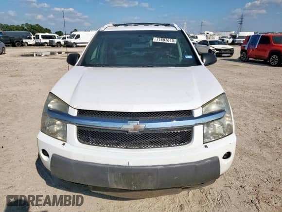 2005 Chevrolet Equinox LT with VIN 2CNDL63F556204041, listed as a Copart auction lot 71887615 with Not provided miles and Clean title. Bid and sale history available at DreamBid. Image 5.