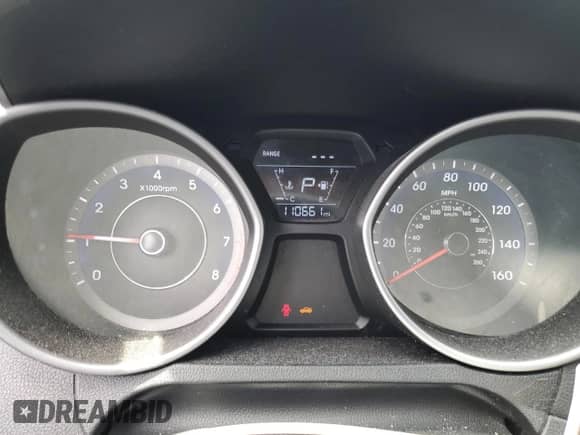 2015 Hyundai Elantra Sport with VIN KMHDH4AH9FU282562, listed as a Copart auction lot 56494725 with 110,661 mi miles and Clean title. Bid and sale history available at DreamBid. Image 9.