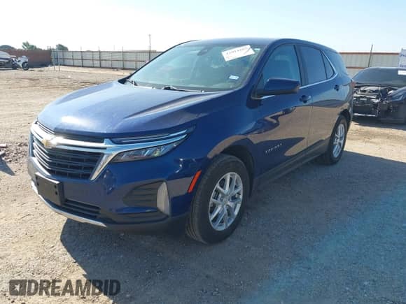 2022 Chevrolet Equinox LT с VIN 3GNAXKEV8NL309670, выставлен на аукционе IAAI как лот 42911665 с пробегом 41 258 миль миль и . История ставок и продаж доступна на DreamBid. Изображение 2.