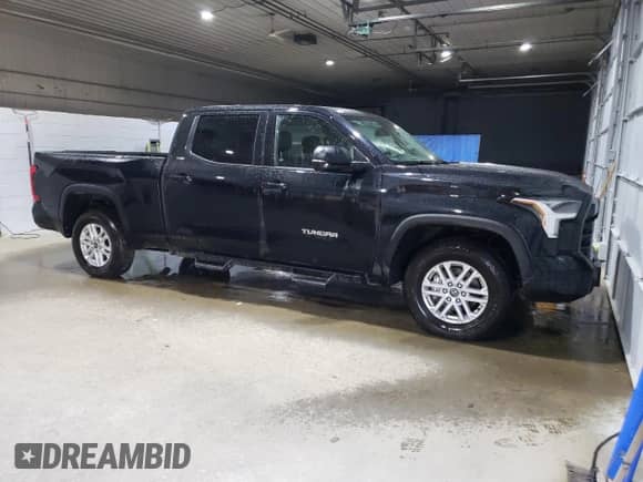 2024 Toyota Tundra SR5 with VIN 5TFLA5ECXRX027026, listed as a Copart auction lot 63006964 with 3,683 mi miles and Salvage title. Bid and sale history available at DreamBid. Image 4.