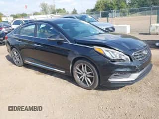 2015 Hyundai Sonata Sport с VIN 5NPE34AB3FH042341, выставлен на аукционе IAAI как лот 43337687 с пробегом 112 354 миль миль и . История ставок и продаж доступна на DreamBid. Изображение 1.