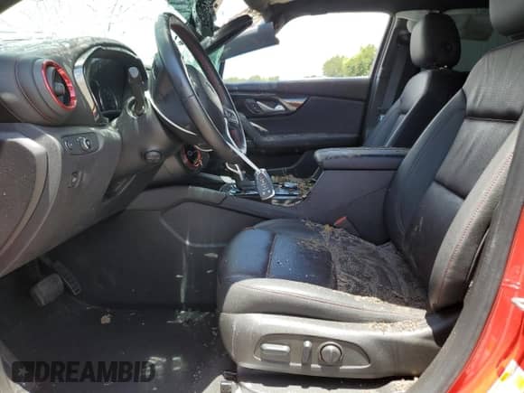 2022 Chevrolet Blazer RS с VIN 3GNKBERS1NS163204, выставлен на аукционе Copart как лот 65154945 с пробегом Не указан миль и На запчасти • Non repairable. История ставок и продаж доступна на DreamBid. Изображение 7.