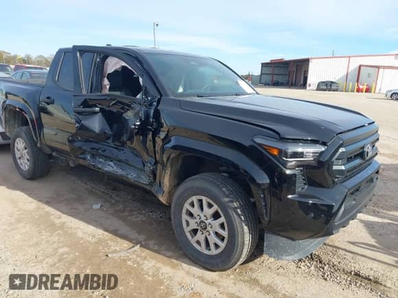 2024 Toyota Tacoma SR with VIN 3TYKD5HN5RT003937, listed as a IAAI auction lot 41339802 with 13,117 mi miles and . Bid and sale history available at DreamBid. Image 1.